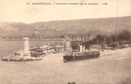 FRANCE - 13 - MARSEILLE - Courrier Sortant De La Joliette - PB - Carte Postale Ancienne - Non Classés