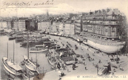 FRANCE - 13 - MARSEILLE - Le Quai Du Port - LL - Carte Postale Ancienne - Sin Clasificación