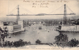 FRANCE - 13 - MARSEILLE - Entrée Du Vieux Port Et Pont Transbordeur - JF - Carte Postale Ancienne - Ohne Zuordnung