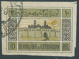 1919 AZERBAIGIAN USATO SOGGETTI VARI 10 K - SV5-4 - Azerbaïjan