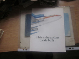 This Is The Airline Pride Built - Publicidad