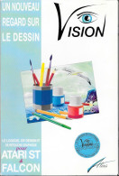 Atari ST/STE & Falcon Utilitaire Dessin Vision - Alias - 1994 - Disks 3.5