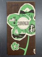 Ancienne Dépliant Brochure Touristique - Slovenija Jugoslavija - Slovénie Yougoslavie - Tourism Brochures