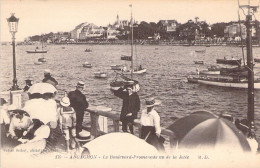 FRANCE - 33 - ARCACHON - Le Boulevard Promenade Vu De La Jetée - Carte Postale Ancienne - Arcachon