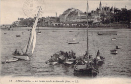 FRANCE - 33 - ARCACHON - Le Casino Vu De La Nouvelle Jetée - Carte Postale Ancienne - Arcachon