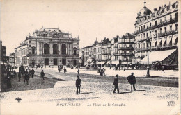 FRANCE - 34 - MONTPELLIER - La Place De La Comédie - Carte Postale Ancienne - Montpellier