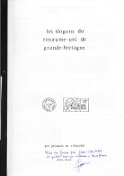 Etude Sur Les Slogans Du Royaume-uni De Grande-bretagne, Publié Dans Le Bulletin De L'Ascoflames. - Frankreich