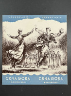 Ancienne Brochure Touristique CRNA GORA CRNAGORA Montenegro Yougoslavie - Toeristische Brochures