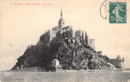 FRANCE - 50 - LE MONT SAINT MICHEL - Côté Ouest - Carte Postale Ancienne - Le Mont Saint Michel