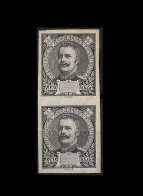 PORTUGAL STAMP - D. CARLOS I - PROVA NÃO DENTEADA SEM TAXA - PROOF IMPERF. NO VALUE MH NG (LESP#12) - Proofs & Reprints