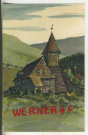 Alte Kirche Schlesiens Gemalt Von H. Scheibert  - Von 1939 (35516) - Schlesien