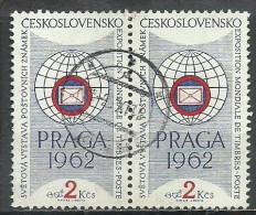 Czechoslovakia; 1962 "Praga'62" World Stamp Exhibition - Usados