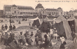 FRANCE - 59 - MALO LES BAINS - Le Casino Pris De La Plage  - Carte Postale Ancienne - Malo Les Bains