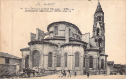 FRANCE - 87 - SAINT LEONARD DE NOBLAT - L'Eglise Monument Historique ( XVII Siècle ) - Carte Postale Ancienne - Saint Leonard De Noblat