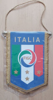 FIGC Italy Football Federation Association Union  Soccer Club Fussball Calcio Futbol PENNANT, SPORTS FLAG ZS 2/23 - Habillement, Souvenirs & Autres