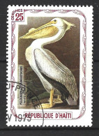 HAÏTI. Timbre Oblitéré De 1975. Pélican. - Pélicans