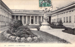 FRANCE - 80 - AMIENS - La Bibliothèque - Carte Postale Ancienne - Amiens