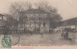 77 PONTHIERRY  -  Ferme De Bouligneaux  -  Vue Intérieure  - - Saint Fargeau Ponthierry