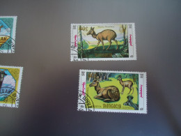 MONGOLIA   USED     STAMPS 2  ANIMALS - Mongolie