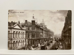 Royal Avenue, Belfast, Antrim, Northern Ireland, Used Postcard, Valentine’s - Antrim
