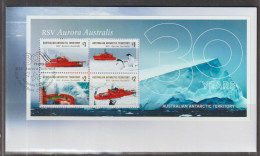 AAT 2018 RSV Aurora Australis 30 Years S/S FDC - FDC