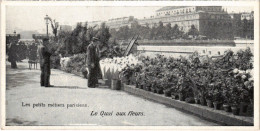 CPA PARIS Petits Metiers Quai Aux Fleurs (1246365) - Artisanry In Paris