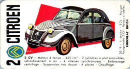 Image Chocolat Union Citroën 2 CV Automobile 车 Car 自動車 Auto En TB.Etat - Other & Unclassified