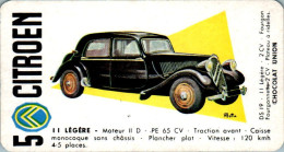 Image Chocolat Union Citroën I I Légère Automobile 车 Car 自動車 Auto En TB.Etat - Other & Unclassified