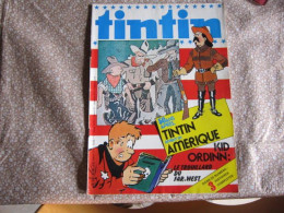 TINTIN JOURNAL DE   TINTIN  N°281   ILLUSTRATION COUVERTURE   HERGE - Tintin