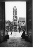 Photo Paris Eglise Saint Germain L Auxerrois Vue Du Louvre,années 50 Format 16/24 - Orte