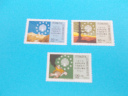 TURQUIE  -   N° 1933 / 35     Année Européene De La Conservation   Années   1970  Neuf XX    ( Voir Photo ) - Unused Stamps