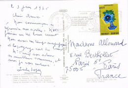 49433. Postal ANDORRA La Vieille (Andorra Francesa) 1975. Flamme Sport Hivern, Ski. Vistas Varias - Cartas & Documentos