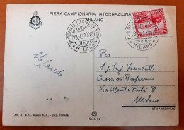 ITALIA REGNO 1940 CARTOLINA  C20 FERROVIA CON ANNULLO X GIORNATA FILATELICA NAZ - Marcophilia