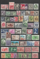 AUSTRALIE   -   Collection D' Anciens .  64 Timbres Oblitérés. - Collezioni