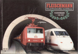 Catalogue FLEISCHMANN 1987/88 100 År Danish HO N Piccolo Rally Montecarlo - En Danois - Sin Clasificación
