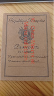 1952 PASSEPORT THUREAU MARCELLE EP ROYNEL NEE EN 1919 A ST JEAN D ASSE SARTHE METIER POINTEAU - Documentos Históricos