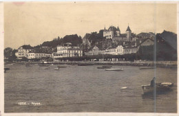 SUISSE - Nyon - Barques - Lac - Carte Postale Ancienne - Nyon