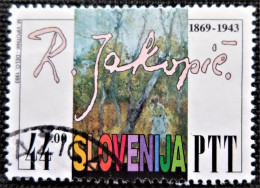 Slovénie 1993 Prominent Slovenes - The 50th Anniversary Of The Death Of Rihard Jakopič (1943-1993 Stampworld N°  37 - Slovenia