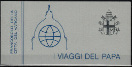 1984 I Viaggi Del Papa Sas L 1 / Mi MH 2 / Sc #743a / YT C756 Nuovo / Neuf  Sans Charniere / MNH - Cuadernillos