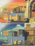 Malta 2 Phonecards Chip  - - - Views - Malte