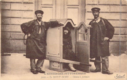 FRANCE - 63 - Le Mont-dore - Chaise A Porteurs - L'auvergne-Pittoresque - Carte Postale Ancienne - Le Mont Dore