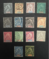 OCEANIE - YT 1 à 6 8 10 11 14 à 18 (14 Valeurs) - Oblitérés Used - Cote 250E - Used Stamps