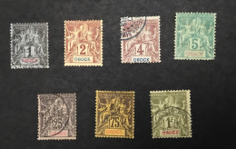 OBOCK - YT 32 à 35 39 43 44 (7 Valeurs) - Oblitérés Used - Cote 128E - Used Stamps