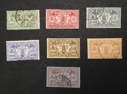 NOUVELLES HEBRIDES - YT 38 à 42 45 46 (7 Valeurs) - Oblitérés Used - Cote 77E - Used Stamps