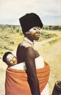 AFRIQUE DU SUD -Mother And Child - Carte Postale Ancienne - Sudáfrica