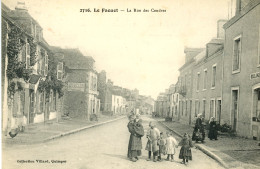 CPA Le Faouet La Rue Des Cendres - Le Faouet