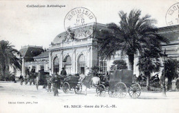 06 / NICE / GARE DU P.L.M / GILETTA 62 - Ferrocarril - Estación