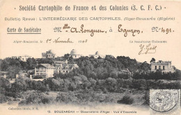 Thème Carte Postale   Société Cartophile De France Carte De Sociétaire Alger -  Bouzaréah Algérie     (voir Scan) - Altri & Non Classificati