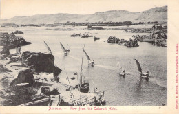 EGYPTE - ASSOUAN - View From The Cataract Hotel - Carte Postale Ancienne - Asuán