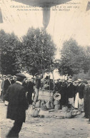 Chalon Sur Saône.    71     Fêtes Août 1913 .  Aérostation. Ascension D'un Ballon . Melle Marvingt    (voir Scan) - Chalon Sur Saone